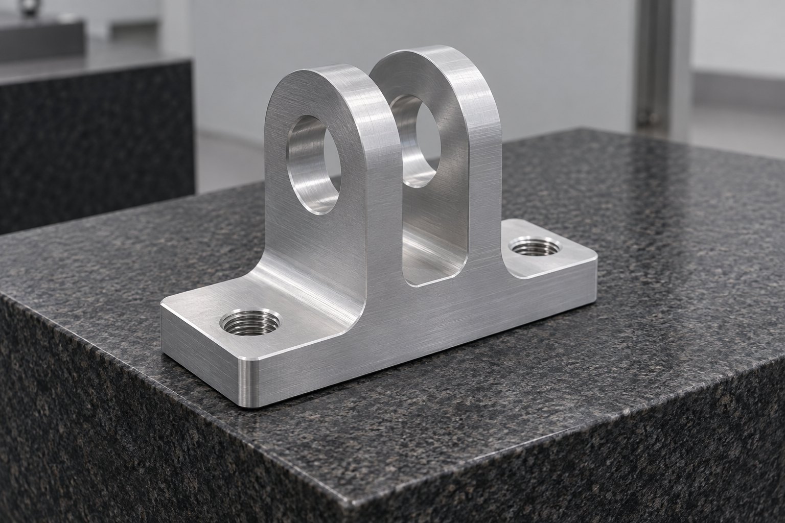 The quoted STEP-file part 6061-T6 mounting clevis from an anonymized STEP-file CNC quote