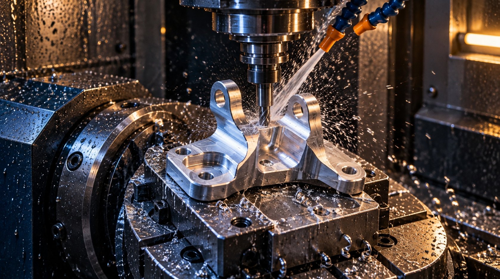 CNC router vs mill comparison inside an enclosed machining center